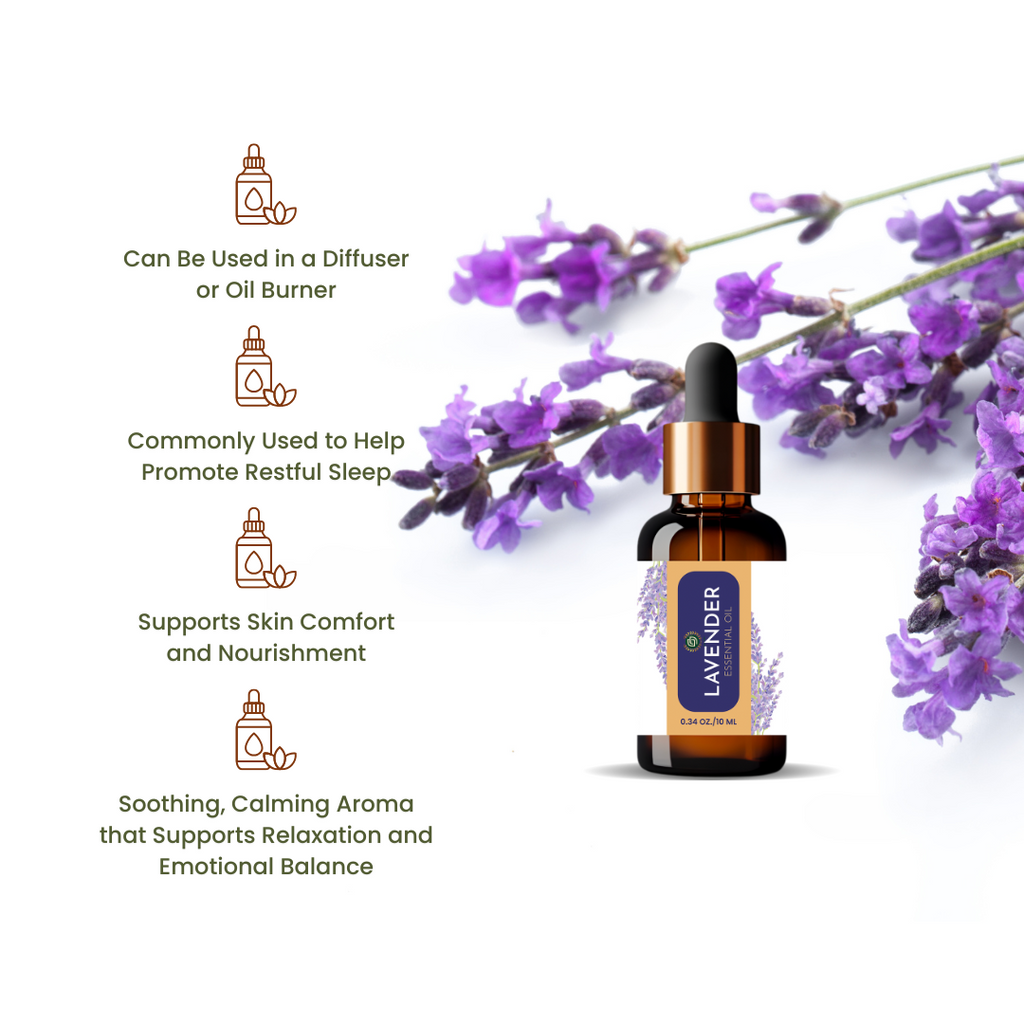 Lavender Essential Oil (Alcohol-Free) – Soothe, Nourish & Rejuvenate GARRY N SUN