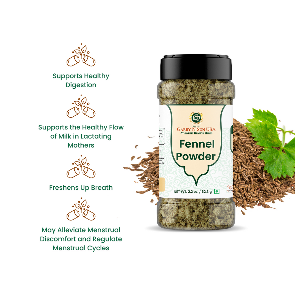 Fennel Seed Powder (Foeniculum vulgare) - GARRY N SUN