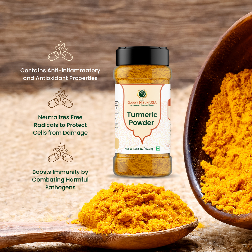 Turmeric Powder (Curcuma longa) - GARRY N SUN