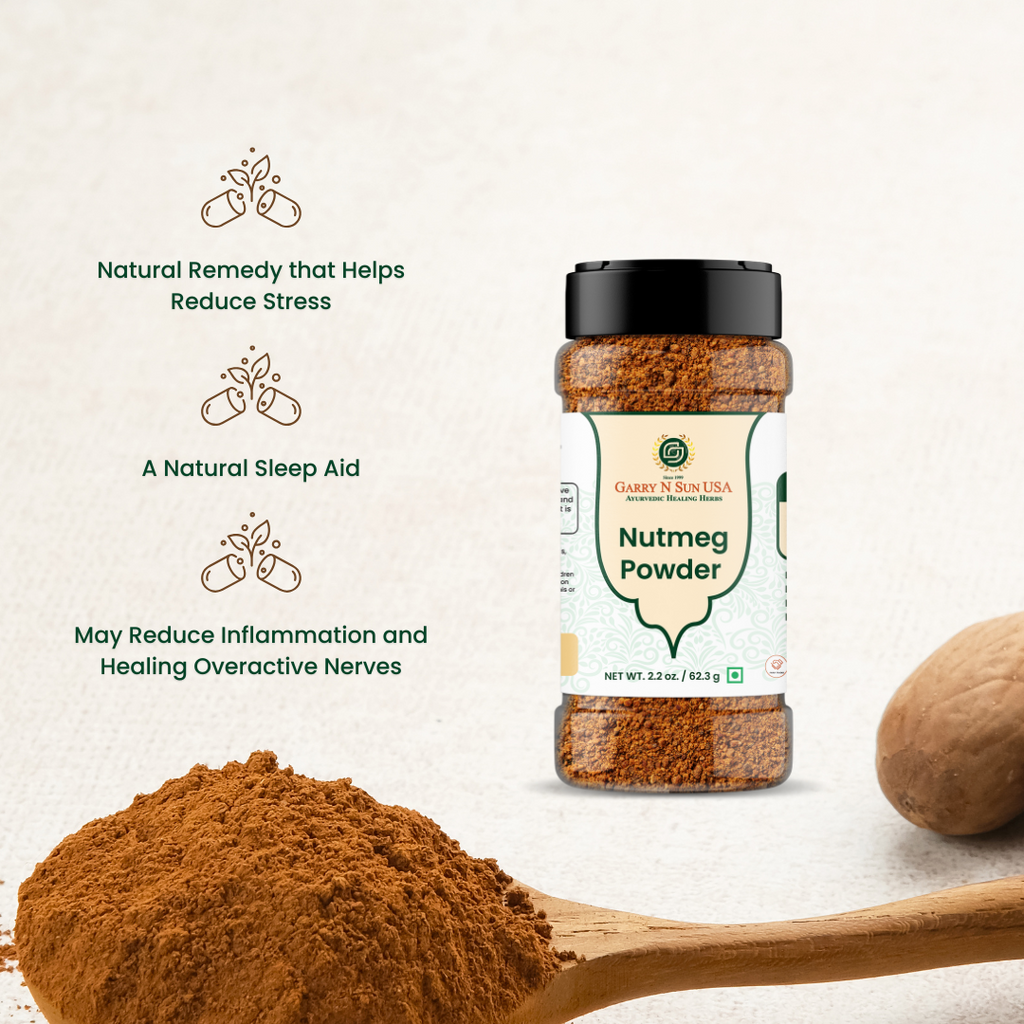 Nutmeg (Myristica fragrans) Powder GARRY N SUN