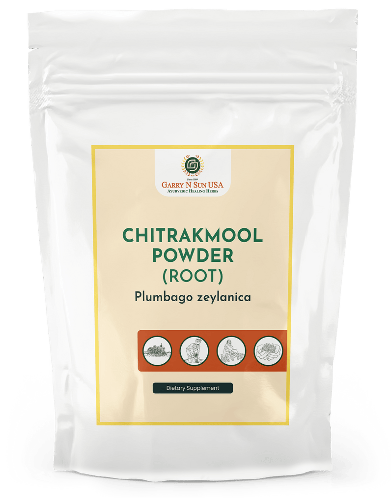 Chitrakmool Organic Powder (Plumbago zeylanica) - GARRY N SUN
