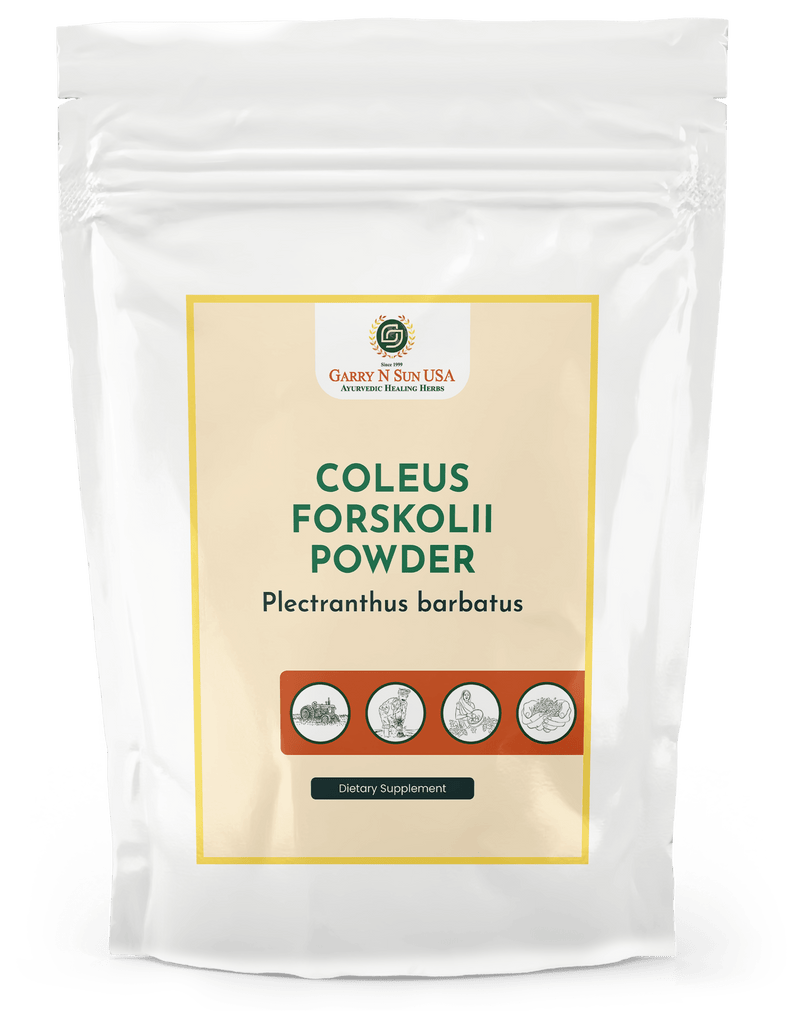 Coleus Forskoli Org.Powder (Plectranthus barbatus) - GARRY N SUN
