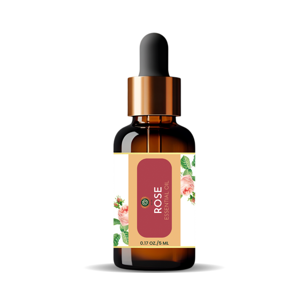 Rose Essential Oil (Alcohol-Free) – Luxurious, Calming & Rejuvenating GARRY N SUN