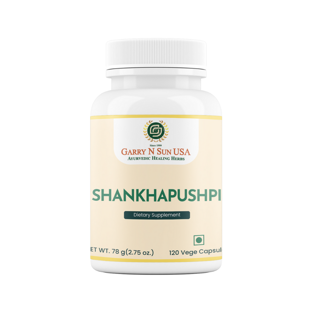 Pure Shankhapushpi Capsules - GARRY N SUN