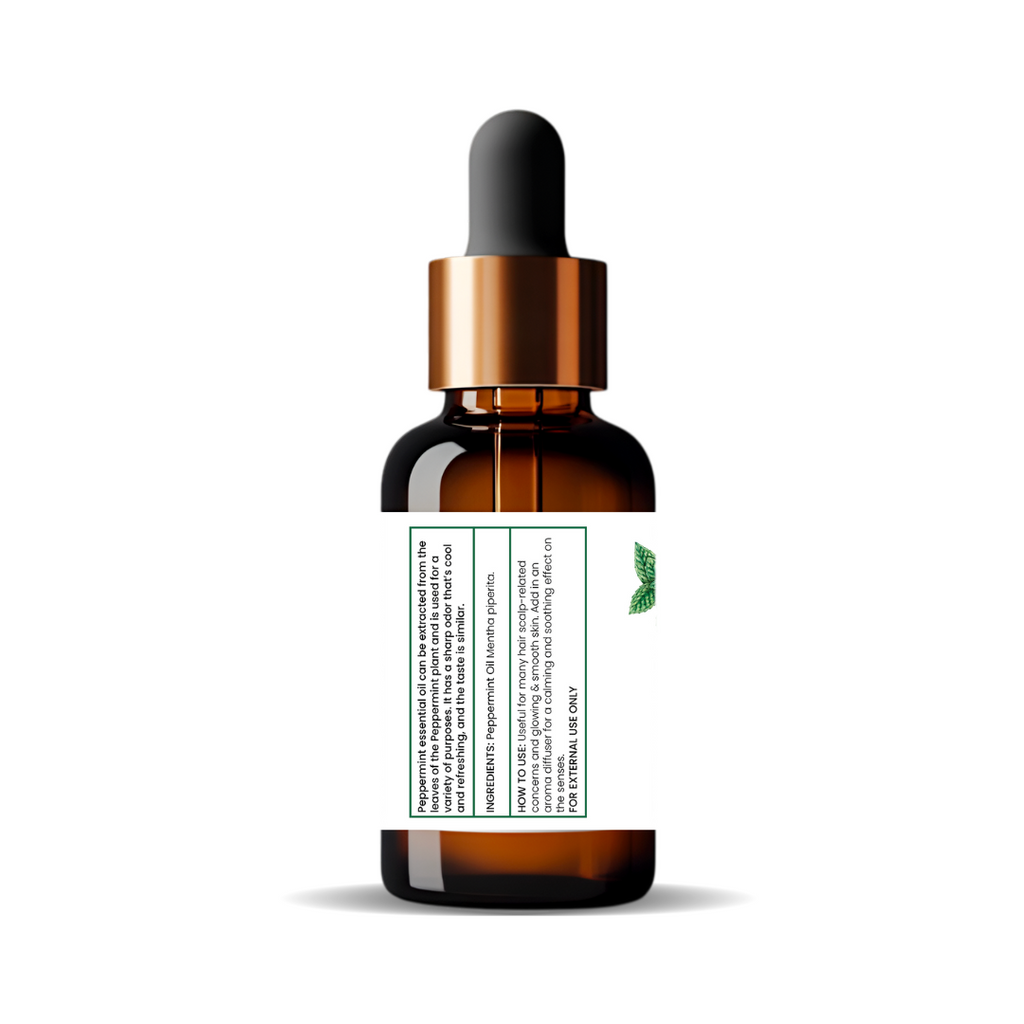 Peppermint Essential Oil (Alcohol-Free) – Refresh, Revitalize & Soothe GARRY N SUN