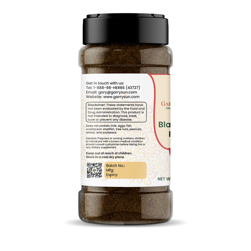 Black Pepper (Marich) Powder (Piper nigrum) - GARRY N SUN
