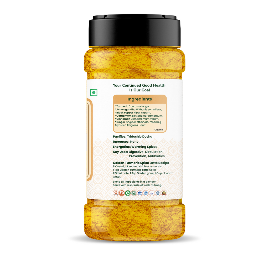 Golden Turmeric Latte Spice - 2.2 oz GARRY N SUN