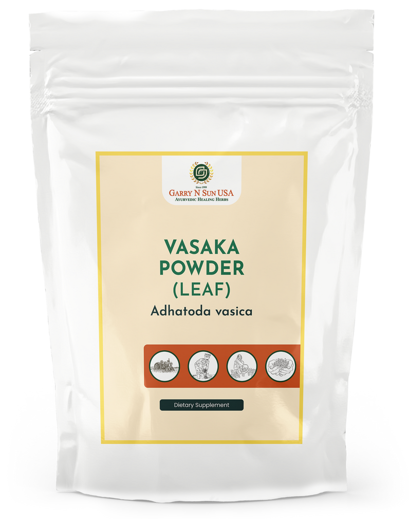 Vasa/Vasaka Organic Powder (Adhatoda Vasica) - GARRY N SUN