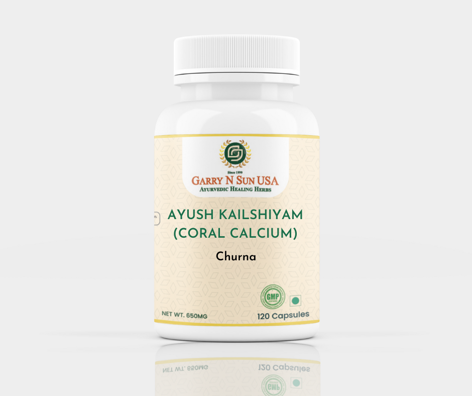 Ayush Kailshiyam (Coral Calcium) Capsules - GARRY N SUN