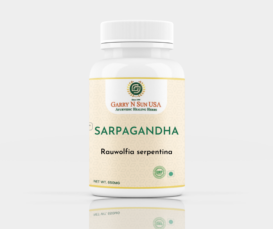 Sarpagandha Tablets (Rauwolfia serpentina) - GARRY N SUN